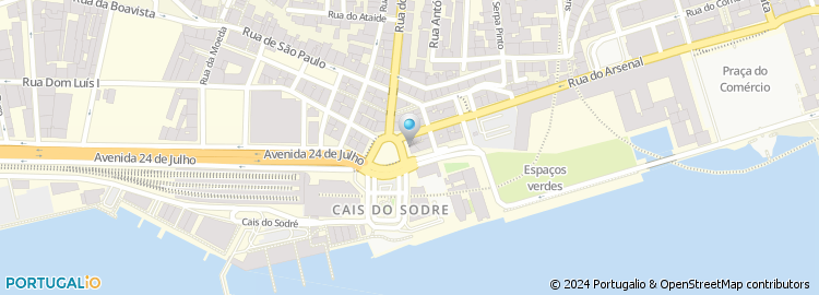Mapa de L.i.t.g. Agência de Viagens Portugal, Lda