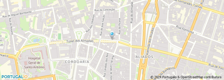Mapa de Lab. Analises Clinicas Dr. Fernando Carvalho & Filhos, Lda