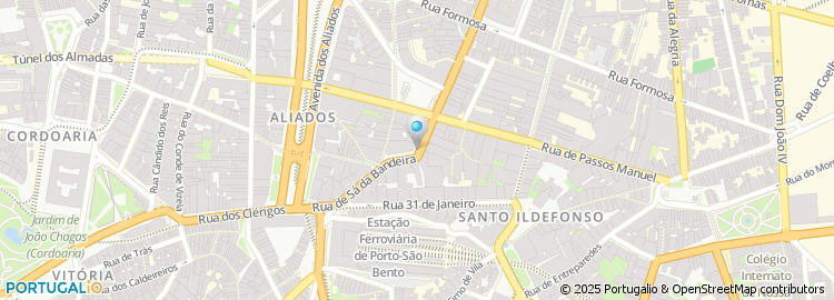 Mapa de Lab. de Protese Dentaria de Sa da Bandeira