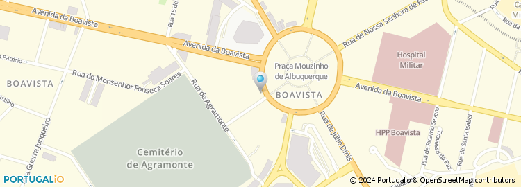 Mapa de LabMED, Boavista - Porto