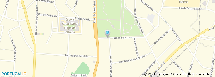 Mapa de LabMED, Bolama - Porto