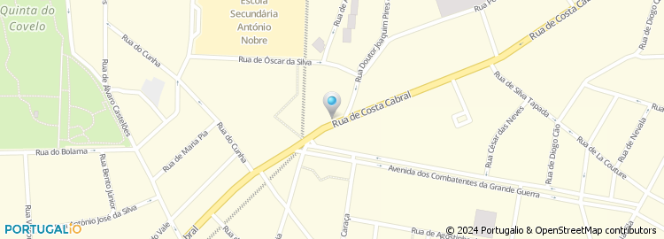 Mapa de LabMED, Costa Cabral - Porto