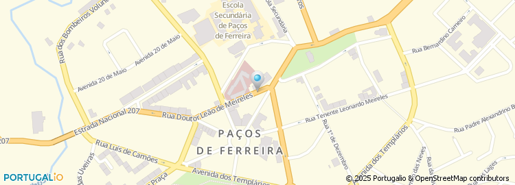 Mapa de LabMED, Paços de Ferreira 2