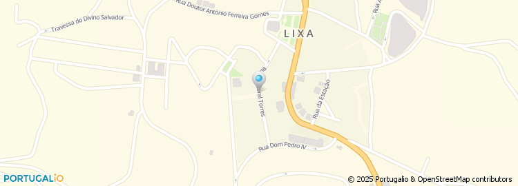 Mapa de Laboratório Prótese Dentária da Lixa, Lda