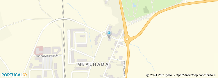 Mapa de Laboratório Tomaz - Análises Clínicas, Mealhada