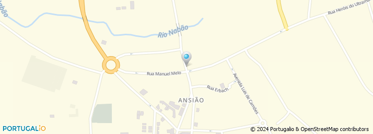 Mapa de Laboratório Tomaz - Análises Clínicas, Ansião