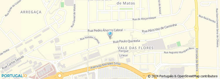 Mapa de Laboratório Uália - Análises Clínicas, Coimbra 2