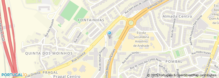 Mapa de Ladeiras - Comércio de Peixe Lda