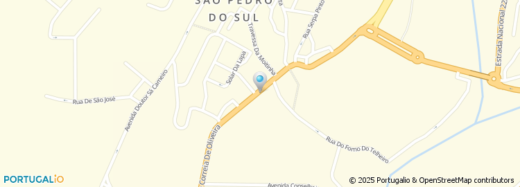 Mapa de Lafogas SOC Comercial DE GAS DE Lafões LDA