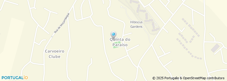 Mapa de Quinta do Paraíso