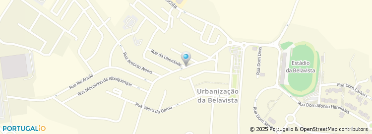 Mapa de Rua da Bela Vista