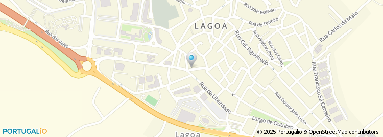 Mapa de Rua Machado dos Santos