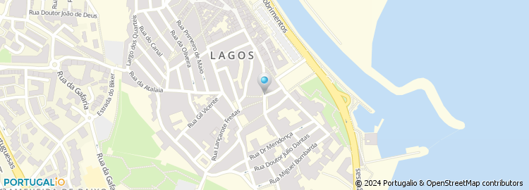 Mapa de Lagos Surf Center