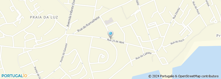 Mapa de Rua da Alfarrobeira