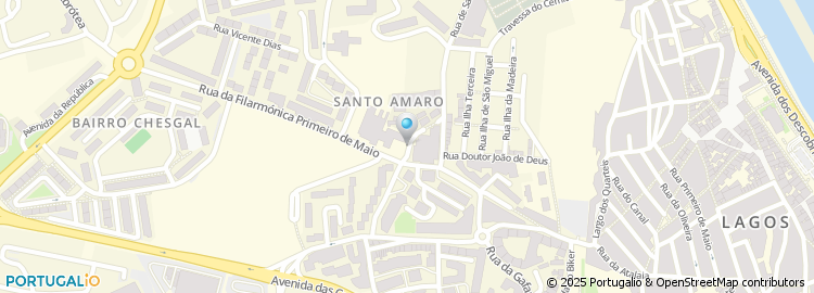 Mapa de Largo de Santo Amaro