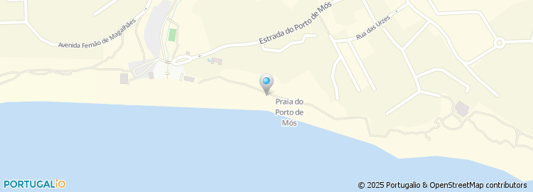 Mapa de Porto de Mós