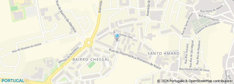 Mapa de Rua Álvaro Esteves