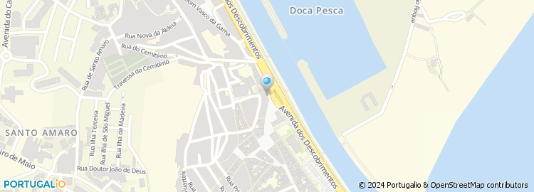 Mapa de Rua da Porta de Portugal