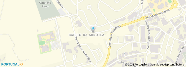 Mapa de Rua do Cerro das Mós