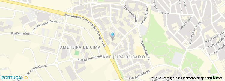 Mapa de Rua Dom Luís da Silveira