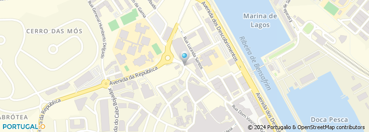 Mapa de Rua Dom Vasco da Gama