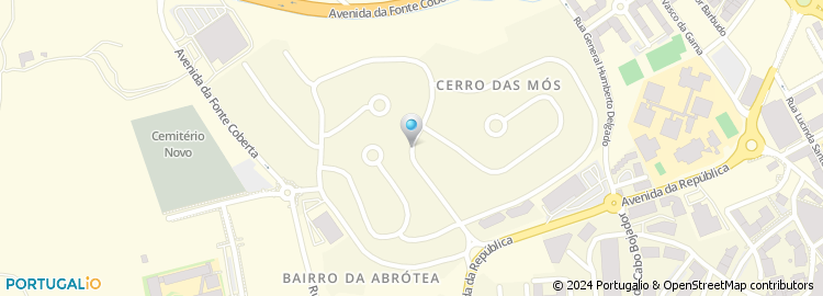 Mapa de Rua Doutor José Joaquim Figueiredo Luís