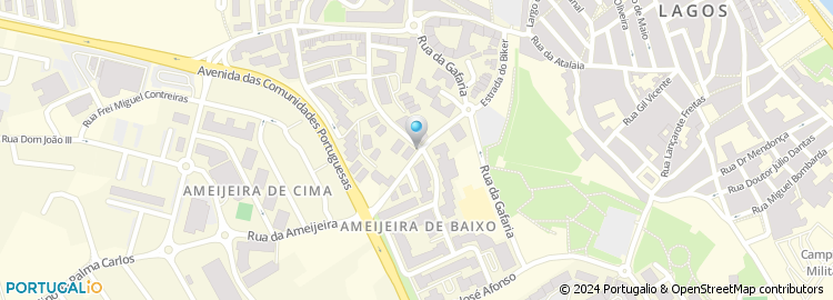 Mapa de Rua Doutor Teixeira Gomes