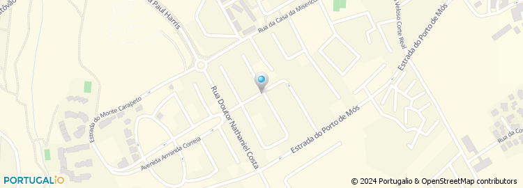 Mapa de Rua Francisco Velhinho Correia