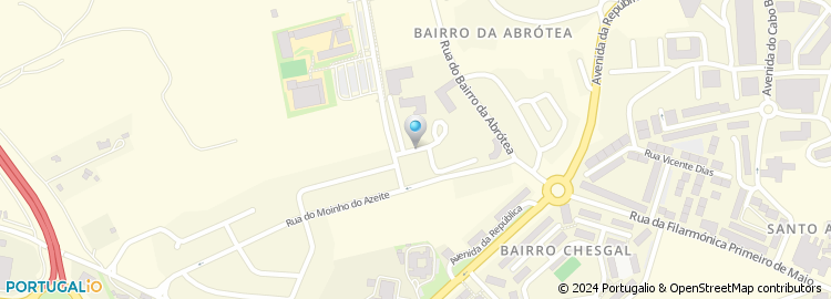 Mapa de Rua Frei António da Purificação