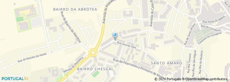Mapa de Rua José António Ferreira Brak Lamy