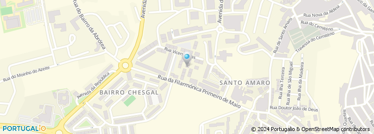 Mapa de Rua Pedro Alemão