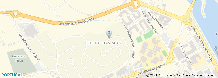 Mapa de Rua Rosa Pacheco da Cruz