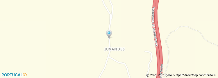 Mapa de Juvandes