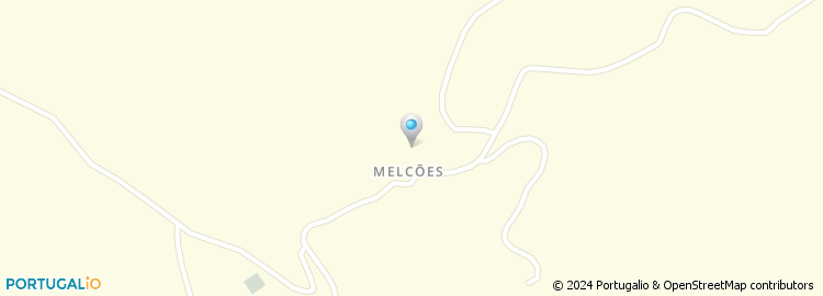 Mapa de Melcões