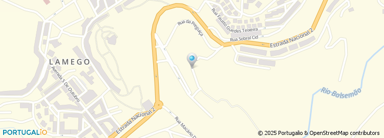 Mapa de Rua das Lages