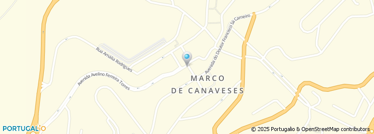 Mapa de Rua das Torres