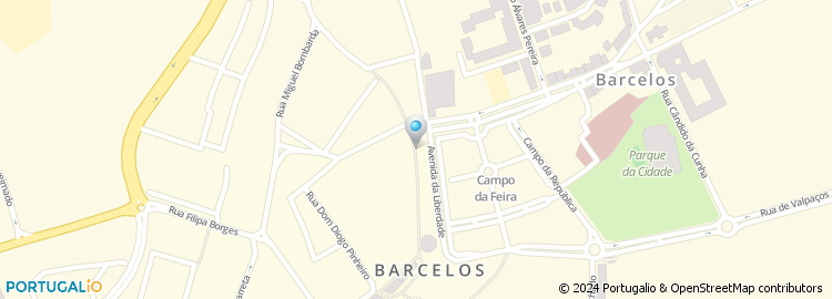 Mapa de Lanidor, Barcelos