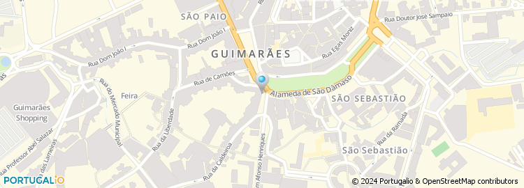 Mapa de Lanidor, Espaço Guimarães