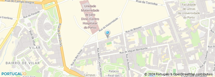 Mapa de Lar Universitario de São Jose Cluny