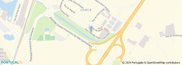 Mapa de Laskasas Interiores, Aveiro