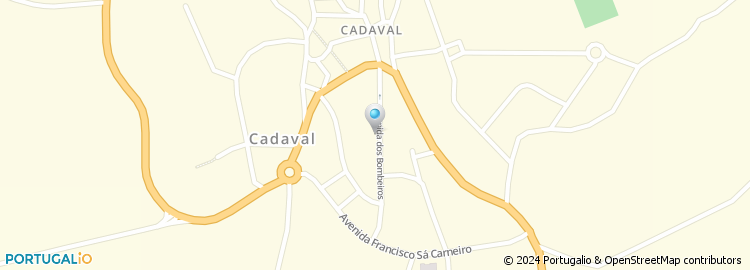 Mapa de Lavandaria Avenida, de Cristina e Anabela, Lda