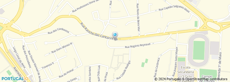 Mapa de Lavandaria Belcor, Lda