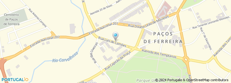 Mapa de Lavandaria Campos, Lda