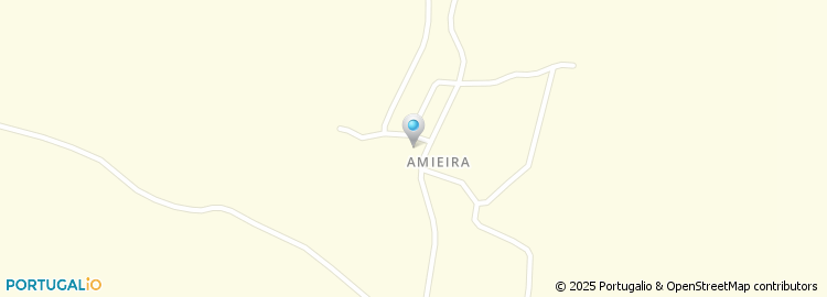 Mapa de Amieira