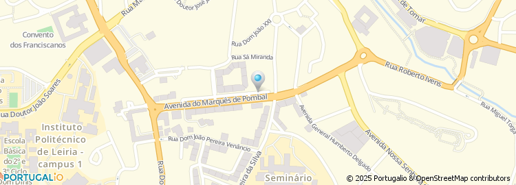 Mapa de Avenida Marquês de Pombal