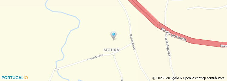 Mapa de Canto da Moura