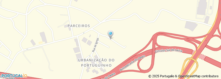 Mapa de Rua da Caenta