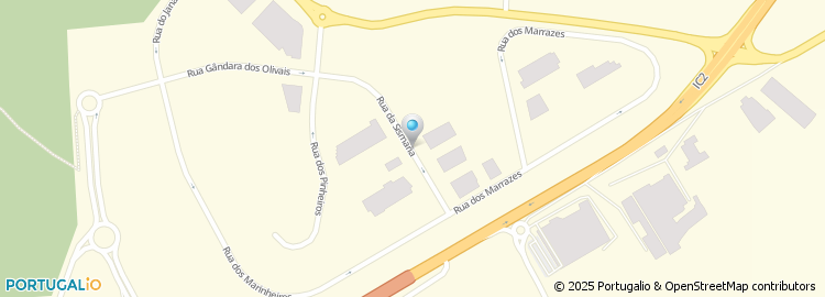 Mapa de Rua de Leiria Gare