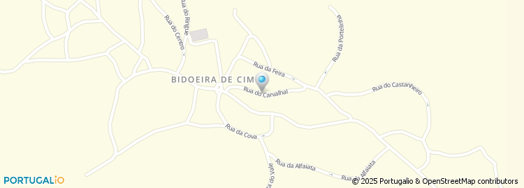 Mapa de Rua do Carvalhal