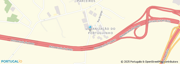 Mapa de Rua do Cruzeiro